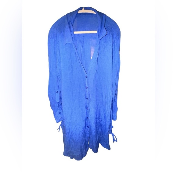 โBLUE SWIM COVER UPโ Size 3xโ - Picture 5 of 14